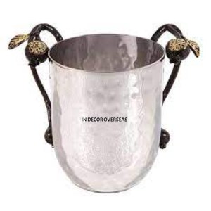 Aluminum Casted Silver Color Finishing Attractive Look Top Selling Fancy Drinkware <b>Mugs</b> For Home And Hotel In Impressive Price - Product Image 6