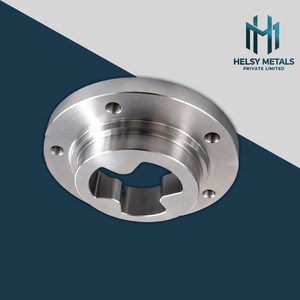 Flange usinée avec précision sur VMC, métal de haute qualité, trous espacés uniformément, montage fiable, performances à long terme, usage industriel - Product Image 5