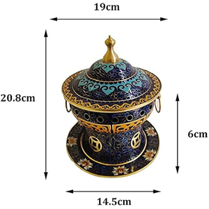 Gran oferta, olla caliente de cobre ecológica moderna, estufa de Gas esmaltada Loong Compatible con un solo plato de frotamiento, cocina de Picnic - Product Image 3