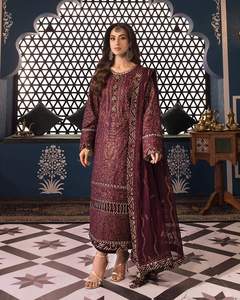 ชุดดีไซเนอร์อินเดียและปากีสถาน ปัญจาบดีไซเนอร์ดอติ และ บอแลวีดีไซเนอร์ซาลวาร์ คามีซ สำหรับงานแต่งงานและงานปาร์ตี้ คอลเลคชั่นสำหรับผู้หญิง รุ่น 6017 - Product Image 4