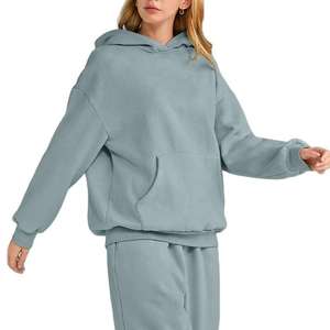 Sudaderas con Capucha para Mujer, Producción OEM con Logotipo Personalizado, Algodón para Chicas y Mujeres, Corte Regular, Precio Económico con Envío - Product Image 2