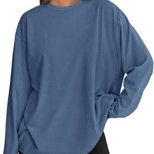 Sudadera elegante para mujer, jersey con hombros caídos, sudadera para mujer en diferentes estilos, sudadera con logotipo personalizado para mujer - Product Image 1