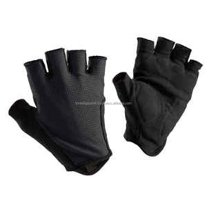 Gants de cyclisme de course demi-doigts pour hommes Caractéristiques de protection pour l'équitation et le sport Gants de vélo en cuir à écran tactile - Product Image 2