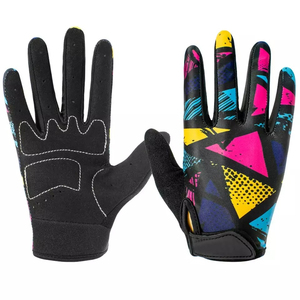 Gants de motocross personnalisés homme vélo moto gants de course doigt complet femmes hommes équitation cyclisme sport anti-dérapant gants d'équitation - Product Image 2