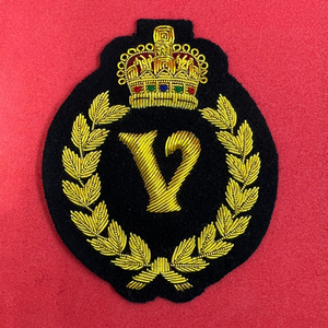 OES parche bordado Orden Masónica O estrella del Este OES emblema tela de sarga adhesivo Merrow borde bajo MOQ personalizado OES insignias - Product Image 2