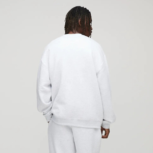 Poids lourd 480GSM épaissi coton polaire hommes mode surdimensionné sweat-shirt boxy fit goutte épaule hommes sweats à capuche et sweat-shirt - Product Image 2