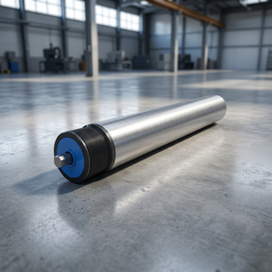 Rouleau de convoyeur silencieux à boîtier plastique, rouleau de transmission à nervures en V, qualité alimentaire, pour ligne d'assemblage électronique, en acier STKM SUS304 - Product Image 1