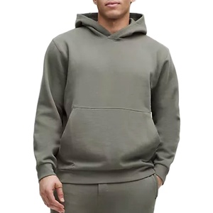 Nouvel arrivage de sweat-shirt oversize en coton décontracté automne hiver grand cardigan pull décontracté en peluche à capuche pour hommes - Product Image 1