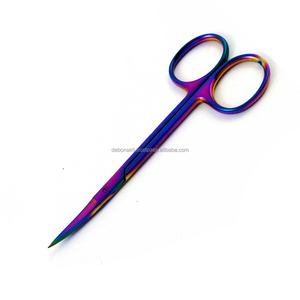 Tijeras Quirúrgicas Manuales con Iris, Recubiertas de Titanio, Hoja Curva Premium, Acero Inoxidable Alemán, Clase II, OEM, Marca Privada Disponible - Product Image 1