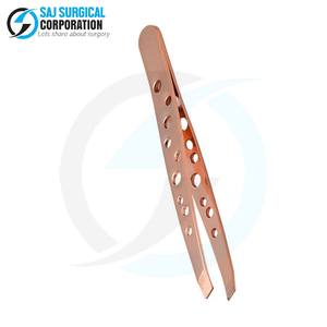 Disponible en couleur rose Pince à sourcils économique Option en acier inoxydable abordable de haute qualité pour un usage domestique et professionnel CE - Product Image 4