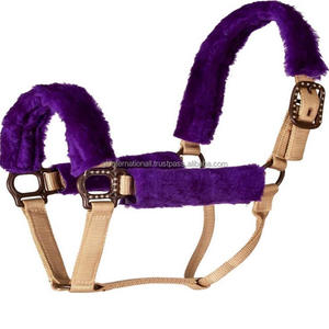 Cuello Halter de nailon personalizado con relleno de lana suave, cuello de cabeza de visón colorido, fabricante de hardware inoxidable en la India - Product Image 5