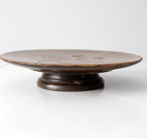 Plato Redondo de Madera de Acacia y Soporte para Pastel de Bodas para Exhibir Pasteles y Postres de la India - Product Image 1