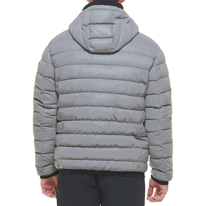 Custom Made <b>Top</b> Notch <b>Men's</b> Puffer Jackets New Arrivals Quilted Design Winter Hooded Jackets for <b>Men</b> with Zipper Closure - Product Image 2