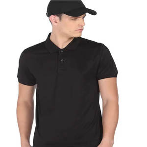 Nouveau best-seller Polo moderne uni décontracté de golf avec logo personnalisé pour hommes Polo tricoté chemise de haute qualité en vente - Product Image 1