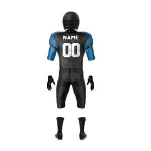 Men American Football Jersey and Pants Customized Team Logo Lightweight & Breathable Fabric Sublimated Wholesale Price - Product Image 6
