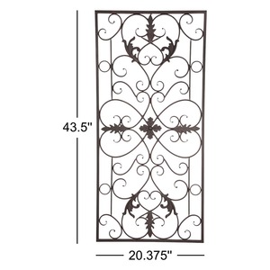 Panel de Arte de pared de Metal 3D de lujo para decoración del hogar Acento interior moderno Diseño de pared del dormitorio de sala de estar con estilo - Product Image 3