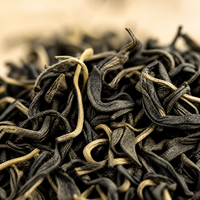 Thé vert décaféiné en vrac pour infusion chaude et fabrication de sachets de thé, vente en gros, marque privée prise en charge, conventionnel