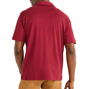Chemise pour homme avec logo personnalisé imprimé, tricotée, écologique, avec poche, tissu respirant, service OEM, usine du Bangladesh - Product Image 6