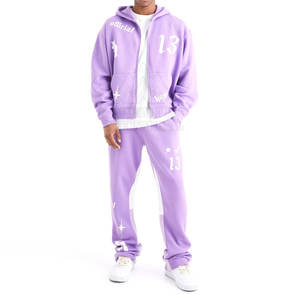 Impression de logo personnalisé Survêtements d'impression bouffante pour l'entraînement et le jogging Survêtements d'impression bouffante les plus vendus - Product Image 1