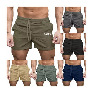 Pantalones cortos de gimnasio para hombre con cintura elástica ligera y cómoda con tela que absorbe la humedad, ideales para entrenamientos y deportes de alto rendimiento - Product Image 5
