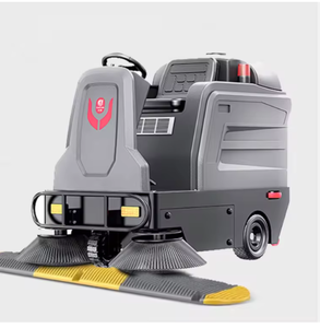 เครื่องกวาดพื้นไฟฟ้า CleanHorse M3 เครื่องดูดฝุ่นไฟฟ้าสำหรับทำความสะอาดพื้นถนนภายนอกอาคาร เครื่องกวาดพื้นอุตสาหกรรมแบบขี่ - Product Image 2