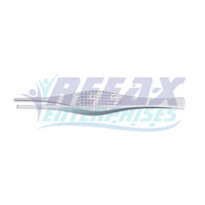 Pinces à tissus droites et courbées manuelles en acier inoxydable de 8 cm de haute qualité, réutilisables, pour instruments chirurgicaux de pansement REEAX ENTERPRISES - Product Image 1