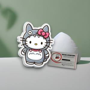 เทรนด์ใหม่ ตัวต่อขนตาอะคริลิคสีเทาน่ารัก ลายเฮลโลคิตตี้ รูปหัวใจ ผีเสื้อ ดอกไม้ เพชร  ร้านเสริมสวยรักษ์โลก - Product Image 1