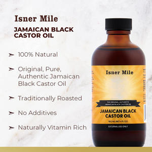 Huile de ricin noir jamaïcain 100% traitement naturel pour la perte de cheveux cuir chevelu et la croissance des cheveux de la peau - Product Image 3