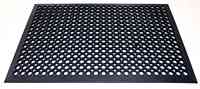 Tapis creux en caoutchouc de haute qualité tapis de rampe commerciale anti-dérapant Restaurant cuisine Garage tapis de sol de jardin
