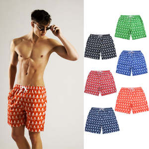 2023 gran oferta ropa de playa de secado rápido natación verano gimnasio Fitness poliéster venta al por mayor hombres cortos - Product Image 5