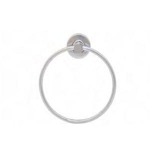 MISHWA PS106 24 PO DEMI ANNEAU DE SERVIETTE EN ACIER INOXYDABLE CP FINISH HEAVY DUTY COMMERCIAL POUR RESTAURANT BANQUET HAUT TRAFIC - Product Image 3