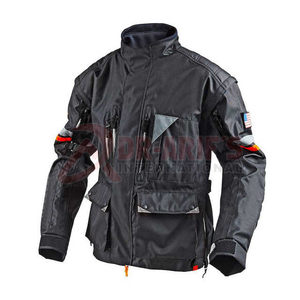 Protective Mesh Reflective Motorcycle <b>Racing</b> <b>Jacket</b> Best Quality Cordura Waterproof Breathable Full Sleeve Black All Seasons - Product Image 5