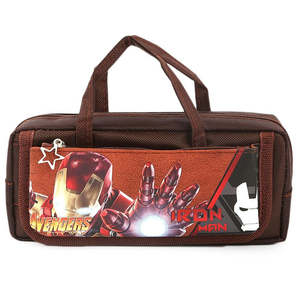 Iron <b>Man</b> Pencil <b>Pouch</b> - Brown - Product Image 2