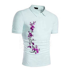 T-shirts polo pour hommes Slim Fit Nouveau design T-shirts polo pour hommes Meilleur prix T-shirts polo évacuant l'humidité Fabriqué au Pakistan - Product Image 3