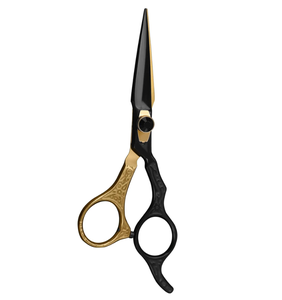 Tijeras profesionales para el cabello Tijeras de peluquería de 6 pulgadas para salón y hogar Japón Plata Acero inoxidable personalizado Estilo - Product Image 4