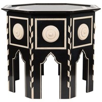 Table basse de style marocain moderne avec incrustations en os, haute qualité, HA HANDICRAFT, option de logo personnalisé pour salle à manger, chambre et salon