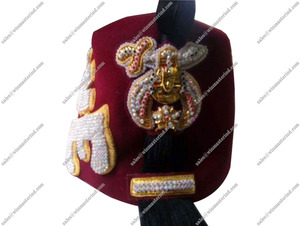 Chapeau Fez Shriner personnalisé, chapeau Fez maçonnique Shriner - Product Image 4