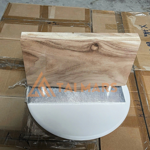 TAIMARSWOOD, bloque magnético para cuchillos, soporte para cuchillos de cocina de madera de haya gruesa, organizador de almacenamiento multifuncional de doble cara personalizado - Product Image 6