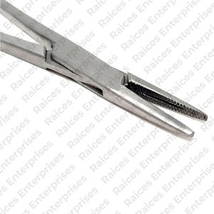 คีมหนีบเข็มสำหรับผ่าตัดขนาด18ซม. เครื่องมือทางการแพทย์ - Product Image 3