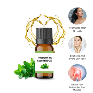 Aceite Esencial de Menta 100% Puro de 50 ml para el Cuidado de la Belleza |   Destilado al Vapor, Certificado GMP, Precio Razonable - Product Image 3