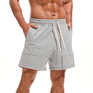 Men's Vintage Oversized Stone Acid Wash <b>Joggers</b> Shorts Anti-Wrinkle Custom Logo Streetwear Embroidery Applique Shorts For Men - Product Image 2