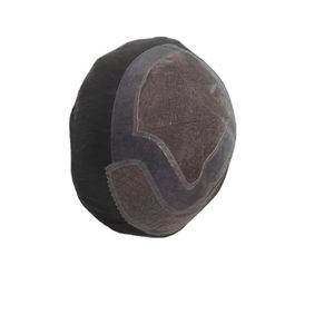 Perruque en cheveux naturels 100% humains, mono front lace, toupet, patchs, prothèse capillaire, Taz Hair BD, haute qualité - Product Image 3