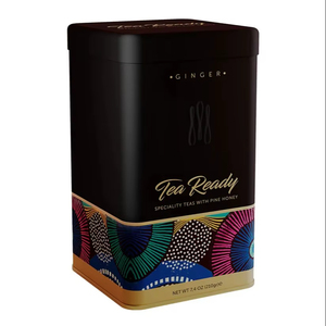 Thé santé au miel de pin et au gingembre de qualité supérieure, sachet de 30 portions, 85% miel de pin turc et 15% gingembre, mélange naturel énergétique et détoxifiant - Product Image 1