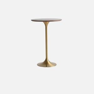 Aluminium and Iron <b>Side</b> <b>Table</b> Set <b>Square</b> Brass Antique Finishing Top Unique Design Sofa End <b>Table</b> for Living Room and Bedroom - Product Image 4