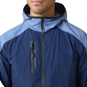 Clothes Men Style Wholesale Windbreaker Set Custom Logo Zip up Waterproof <b>Tracksuits</b> Contrast Color Winter Wear <b>Tracksuit</b> 2027 - Product Image 4