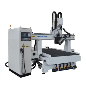 Diskon 13%! 4 sumbu 1325 1530 Cnc mesin penggilingan Cnc Router kayu untuk cetakan furnitur kayu