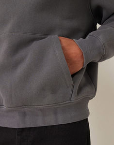 Sudadera con capucha Premium Heavyweight Plus Size en 400gsm Streetwear Pullover Vintage Wash con logotipo personalizado para hombres y mujeres al por mayor - Product Image 4