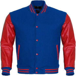 2025 New Design High Demanded Stand Colar VIntage Style Genuine Leather Windproof Breathable Long Sleeve Leather <b>Jacket</b> <b>For</b> <b>Men</b> - Product Image 1