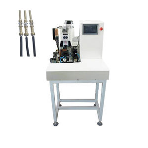 Machine de dénudage et de terminaison de terminaux de tubes Machine à sertir les terminaux en vrac à disques vibrants - Product Image 1