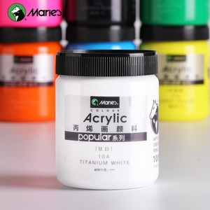 Maries Z300 Z500 300ml 500ml 50 couleurs artiste professionnel <span class=keywords><strong>peinture</strong></span> acrylique pour toile chaussure pierre chemise <span class=keywords><strong>peinture</strong></span> murale - Product Image 4